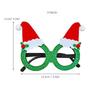 Christmas Creative Party Gathering Dress Up Glasses