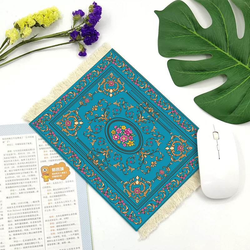Office mouse pad, Suede fringe mouse pad Hot rubber  Bohemian style