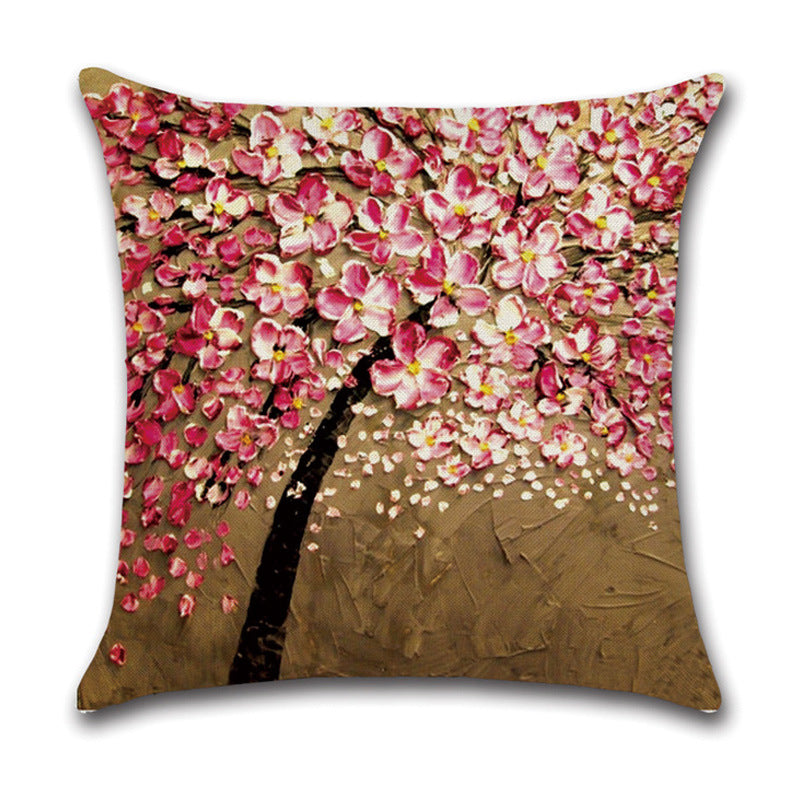 Nature Landscape Throw Pillow Cover – American Country Style Home Décor
