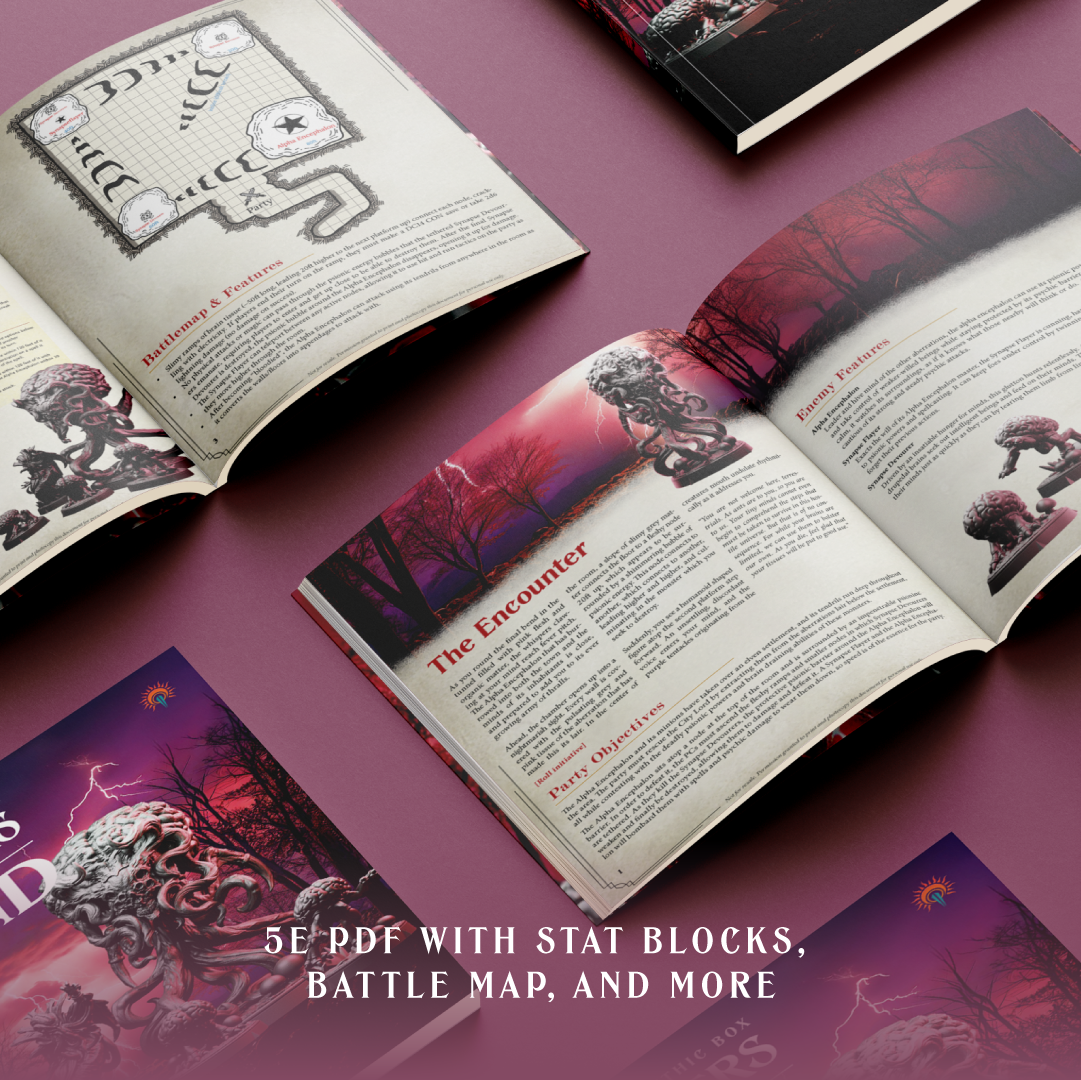 Matters of The Mind | 5e Ready to Run Combat Encounter
