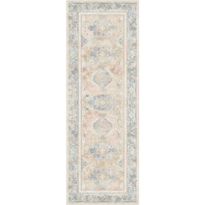 Elera Blue Red Beige Rug