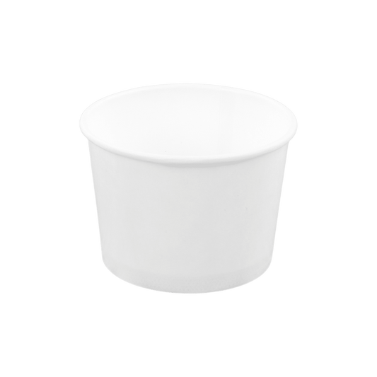Gobelets à soupe en papier blanc de 10 oz