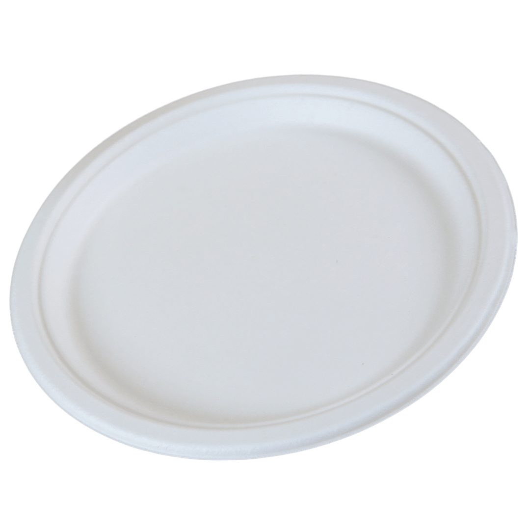 10" Round Sugarcane Plate - 1-Comp.