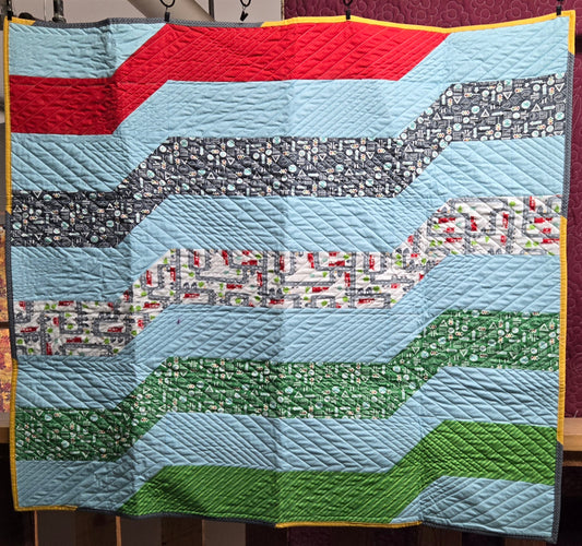 Store Sample- Baby Quilt- Transport