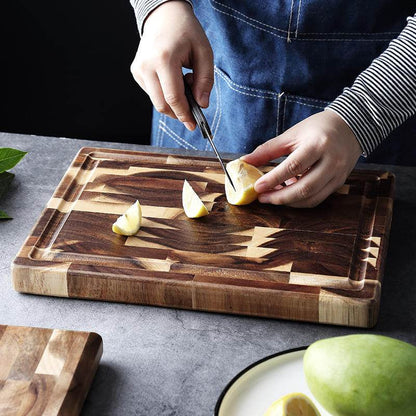 Luxury chopping board  Kitchen Household Parquet Solid Wood Cutting Board