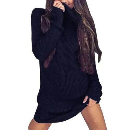 NEW Winter Mini Turtleneck sweater dress
