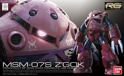 RG - 1/144 - MSM-07S Char's Z'gok