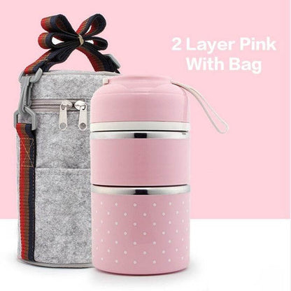 Amazing Compartment Lunch Box - Inspired by Japanese Chefs