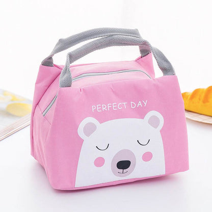 Portable Small Lunch Box Bag – Insulated Tote for Kids & Adults