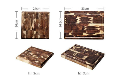 Luxury chopping board  Kitchen Household Parquet Solid Wood Cutting Board