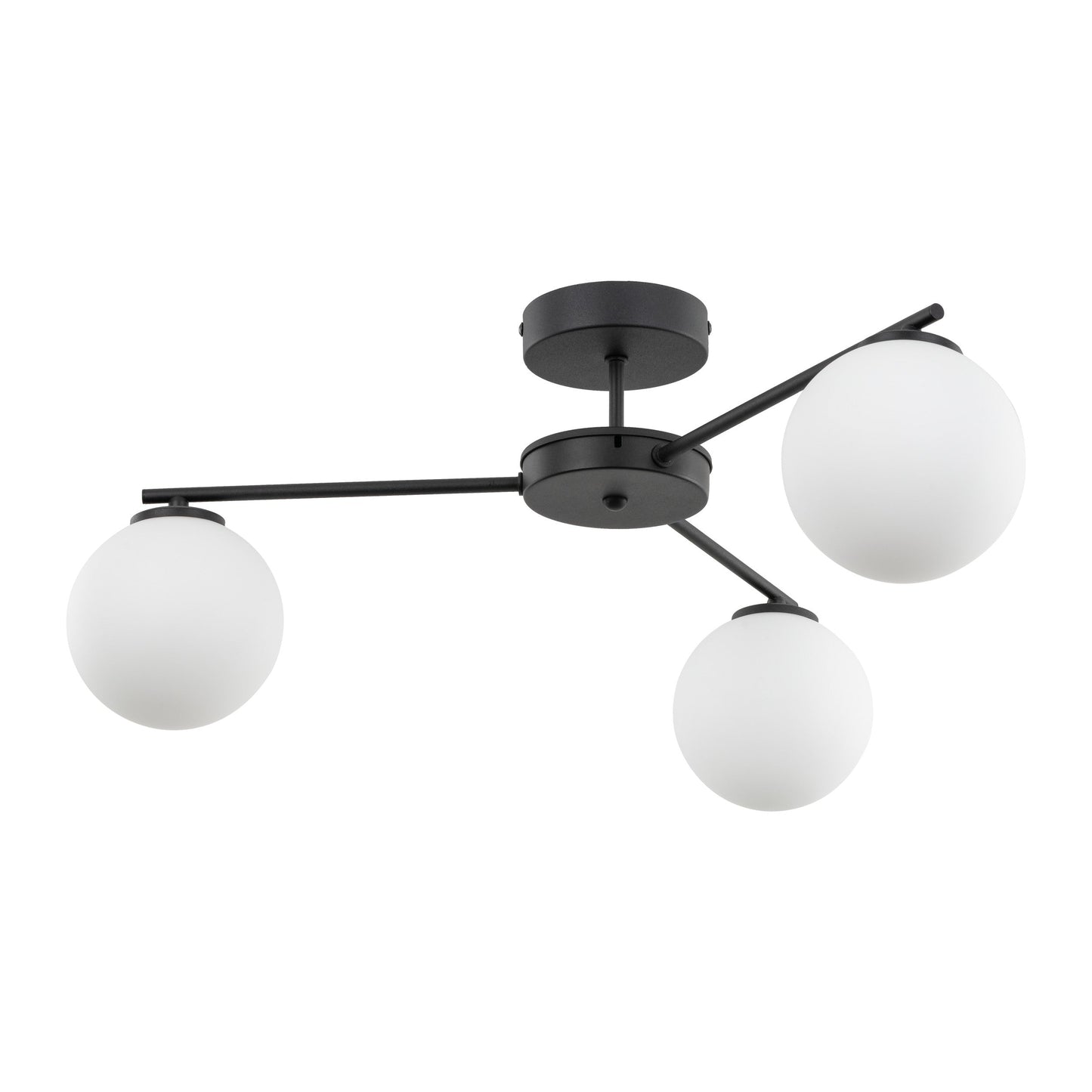 Plafonnier scandinave ELTON noir 3