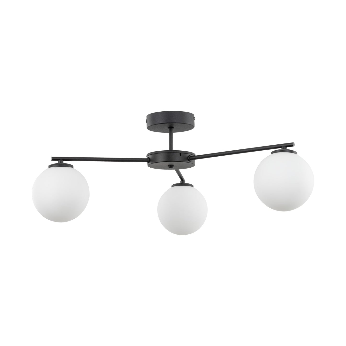 Plafonnier scandinave ELTON noir 3