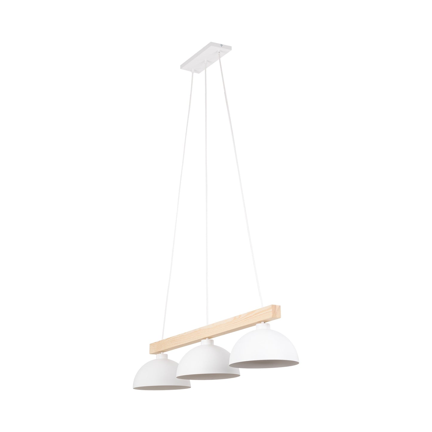 OSLO White Scandinavian Pendant Light 3
