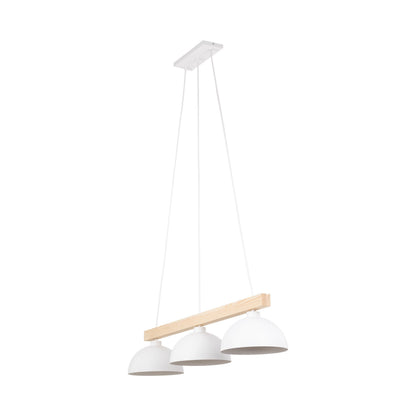 OSLO White Scandinavian Pendant Light 3