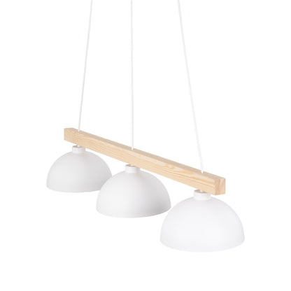 OSLO White Scandinavian Pendant Light 3