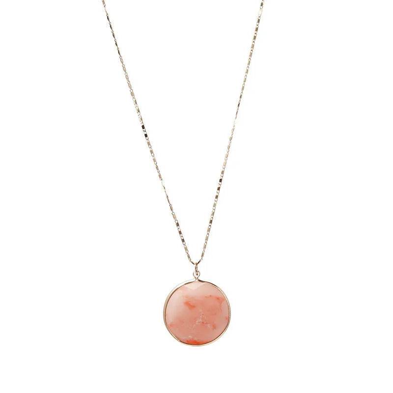 Personalized stone short Dress necklace Unisex
