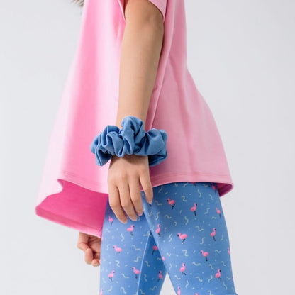 Bamboo Scrunchie | Taffy Pink