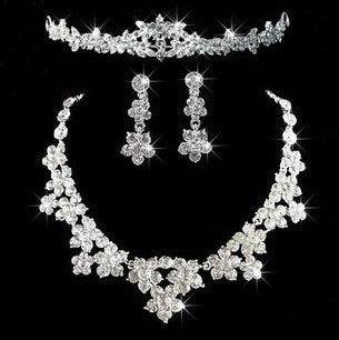 Parure de bijoux collier de mariée