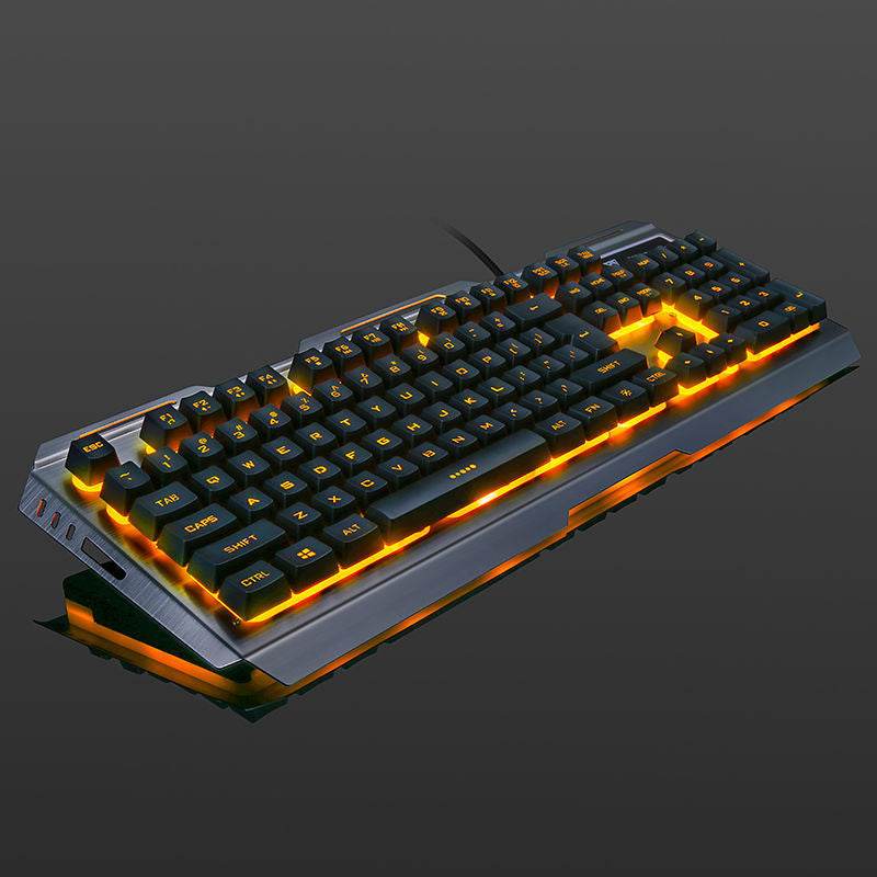 Clavier de jeu filaire pour ordinateur portable ou de bureau