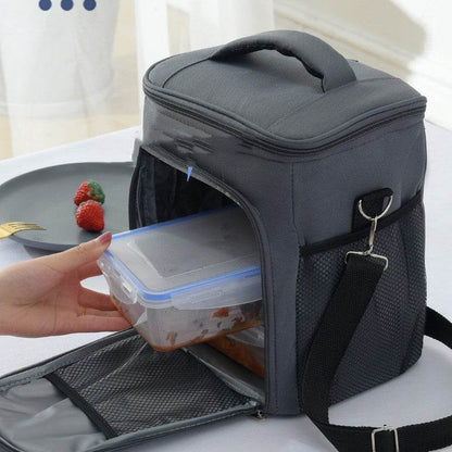 Large Capacity Thickened Insulated Lunch Bag for Work