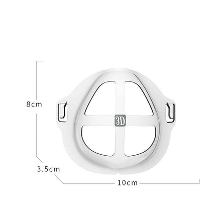 Three-dimensional disposable protective 3D mask stereo bracket