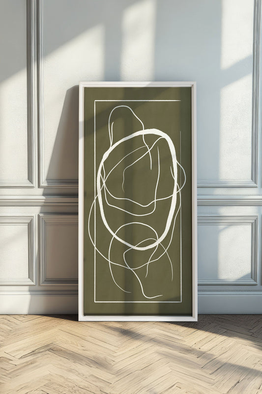 FLUIDE HARMONIE, Acrylic on stretched canvas