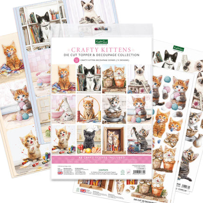 Collection de découpes et de décopatch Chatons Ingénieux