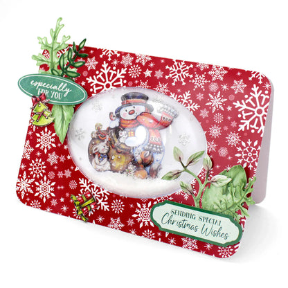 Die Cut Decoupage – Snowmen & Woodland Friends (pack of 3)