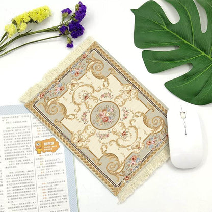 Office mouse pad, Suede fringe mouse pad Hot rubber  Bohemian style