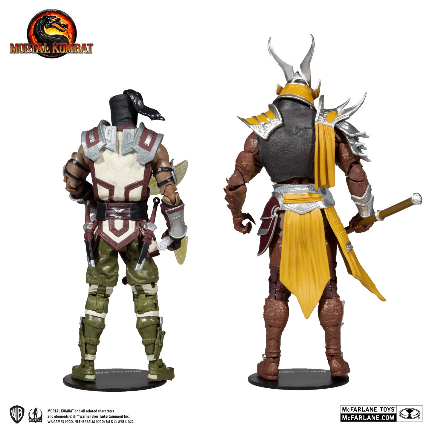 MCFARLANE TOYS - SUB-ZERO VS SHAO KAHN - 2 pack