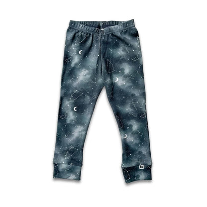 Youth Bamboo Leggings | Night Sky
