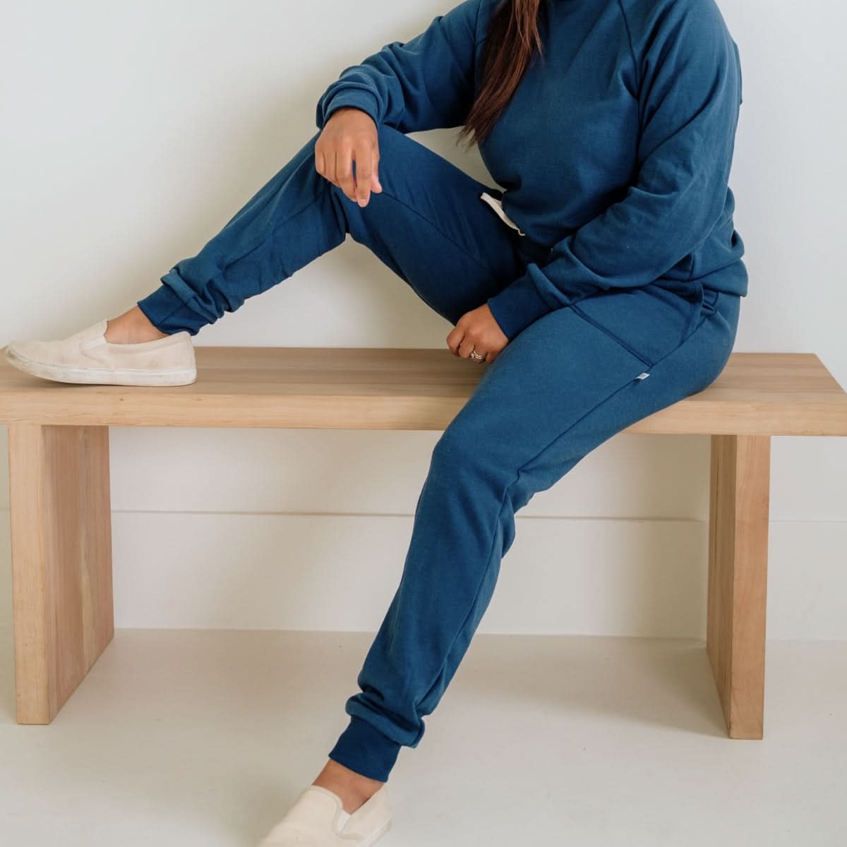 Ladies' Bamboo Fleece Joggers | Navy