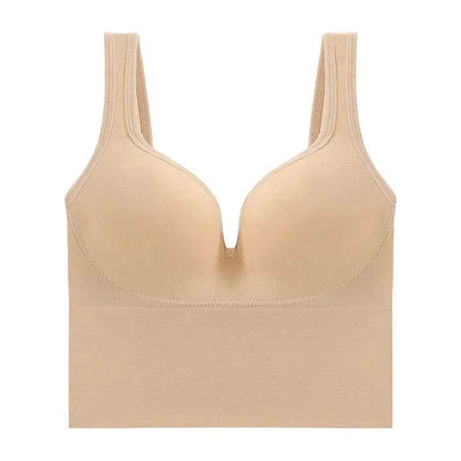Acheter un débardeur avec soutien-gorge push-up intégré Débardeur caraco Soutien-gorge haut tendance