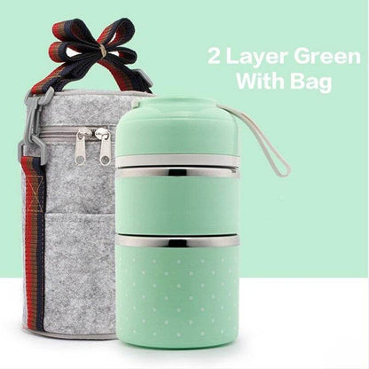 Amazing Compartment Lunch Box - Inspired by Japanese Chefs