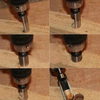 8pcs Wood Plug Cutter set tapered plug cutter