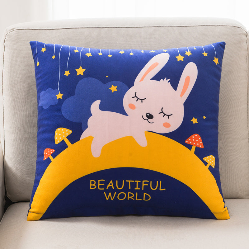 Cute Decorative Throw Pillow – Soft Plush Sofa Cushion for Living Room, Bedroom & Bedside