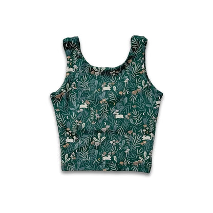 Youth Bamboo Longline Bralette-Style Tank | Night Sky