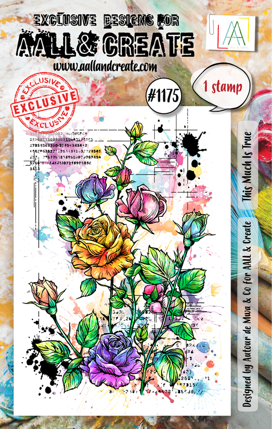 AALL and Create - A7 Stamp Set - This Much Is True