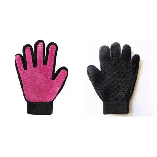 Silicone Pet Hair Removal Glove Comb Pet Grooming Gloves Brush