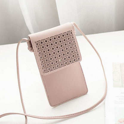 Cross Body Mobile Phone Bag Touching Screen