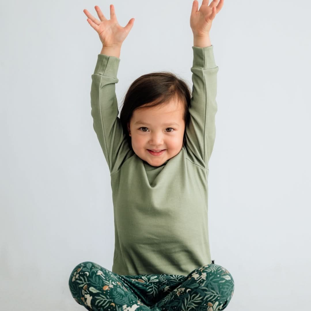Baby/Kids' Bamboo Raglan Pullover | Juniper