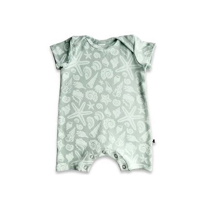 Baby Bamboo Shorts Romper | Coastal Keepsakes