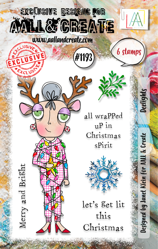 AALL and Create - A7 Stamp Set - Deelights
