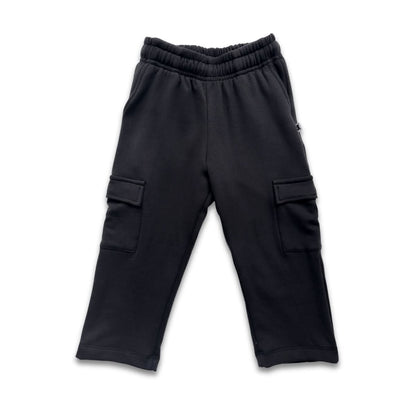 Kids' Bamboo Fleece Cargo Pants | Terracotta