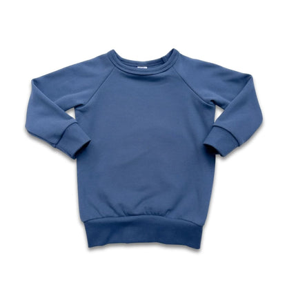Youth Bamboo Fleece Raglan Pullover | Navy
