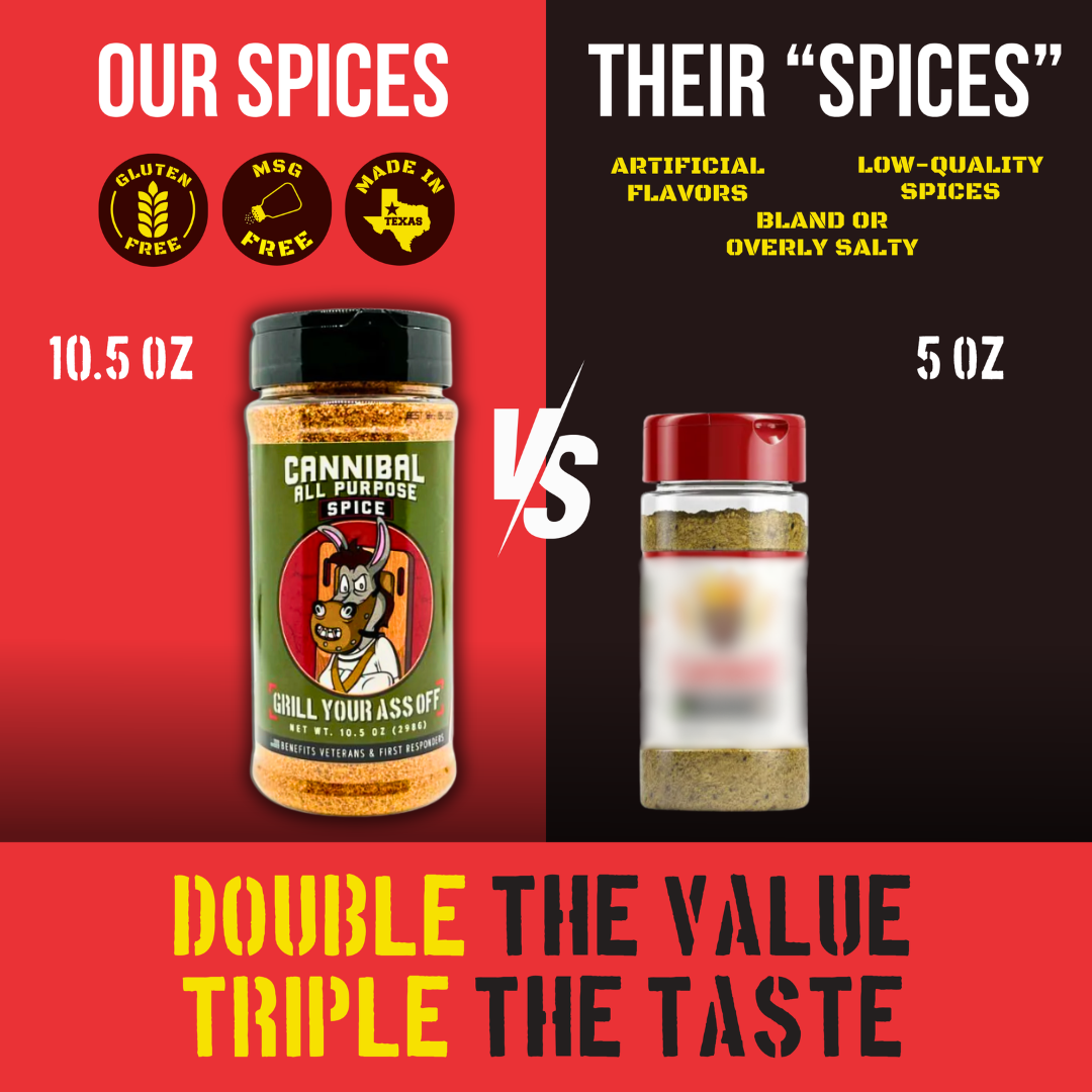 Grill Your Ass Off - Assaisonnement toutes herbes Cannibal