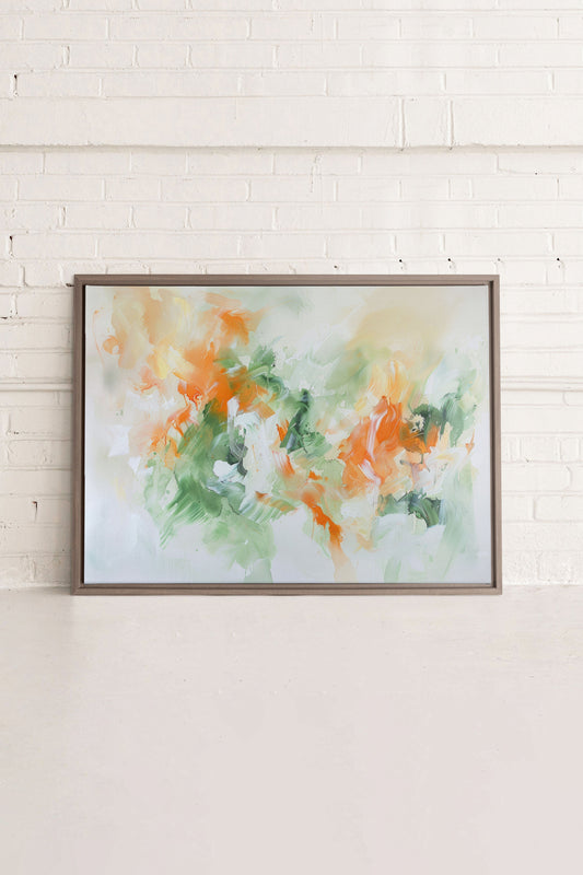 ABSTRACT JUNGLE, Artwork on stretched canvas