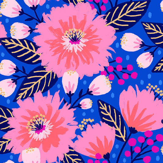 Vibrant Blooms - Dark Dahlia Party