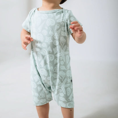 Baby Bamboo Shorts Romper | Digging It