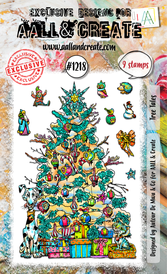 AALL and Create - A6 Stamp Set - Tree Tales